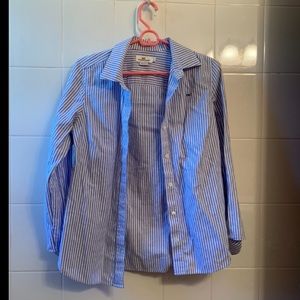 Vineyard Vines Blue Seersucker buttondown